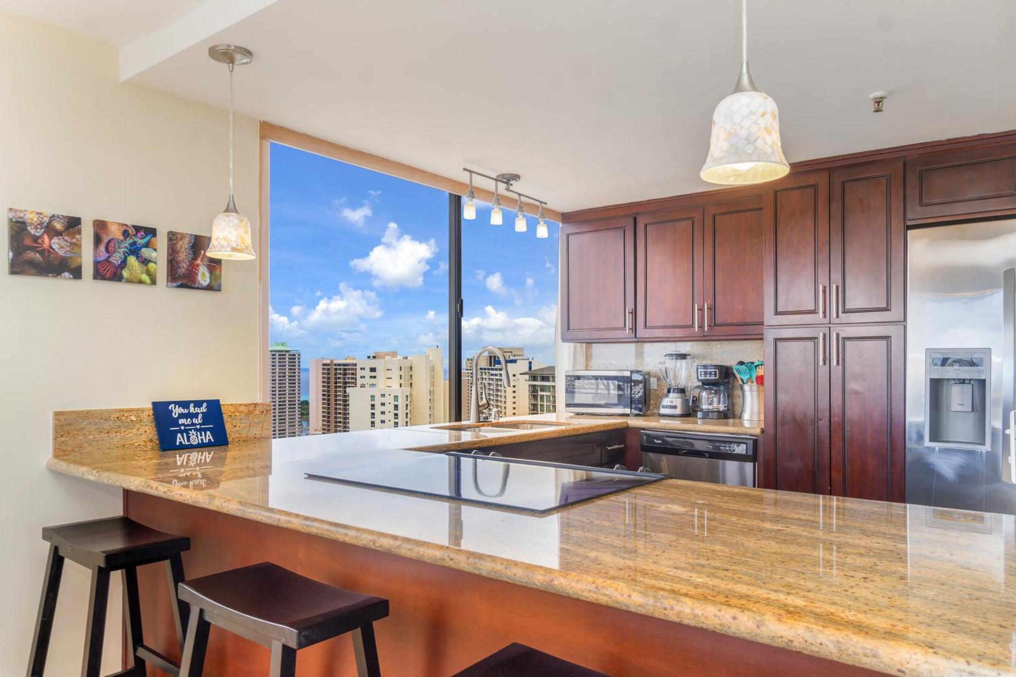 Апартаменти Hawaiian Monarch Penthouse 402 Гонолулу Екстер'єр фото