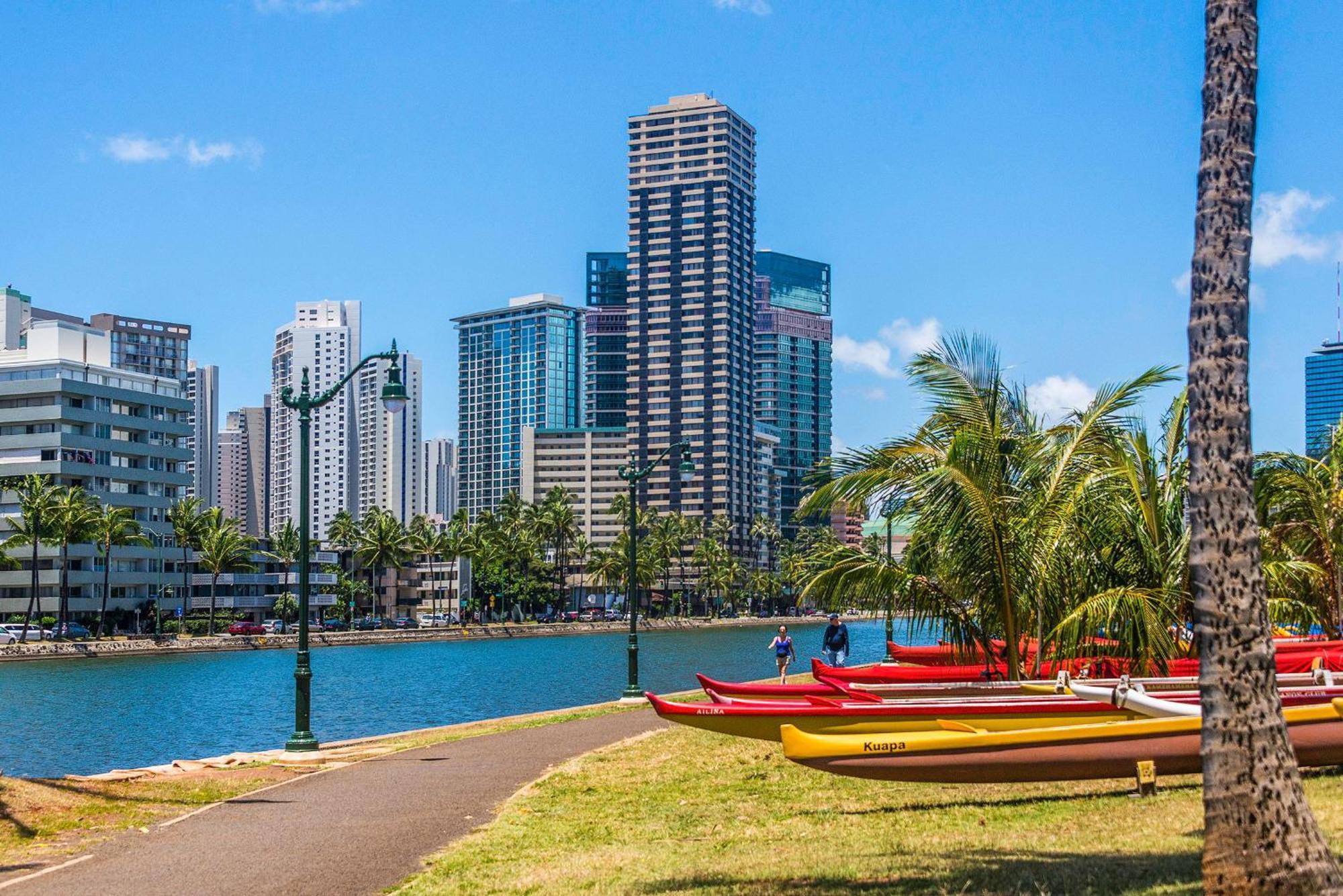 Апартаменти Hawaiian Monarch Penthouse 402 Гонолулу Екстер'єр фото
