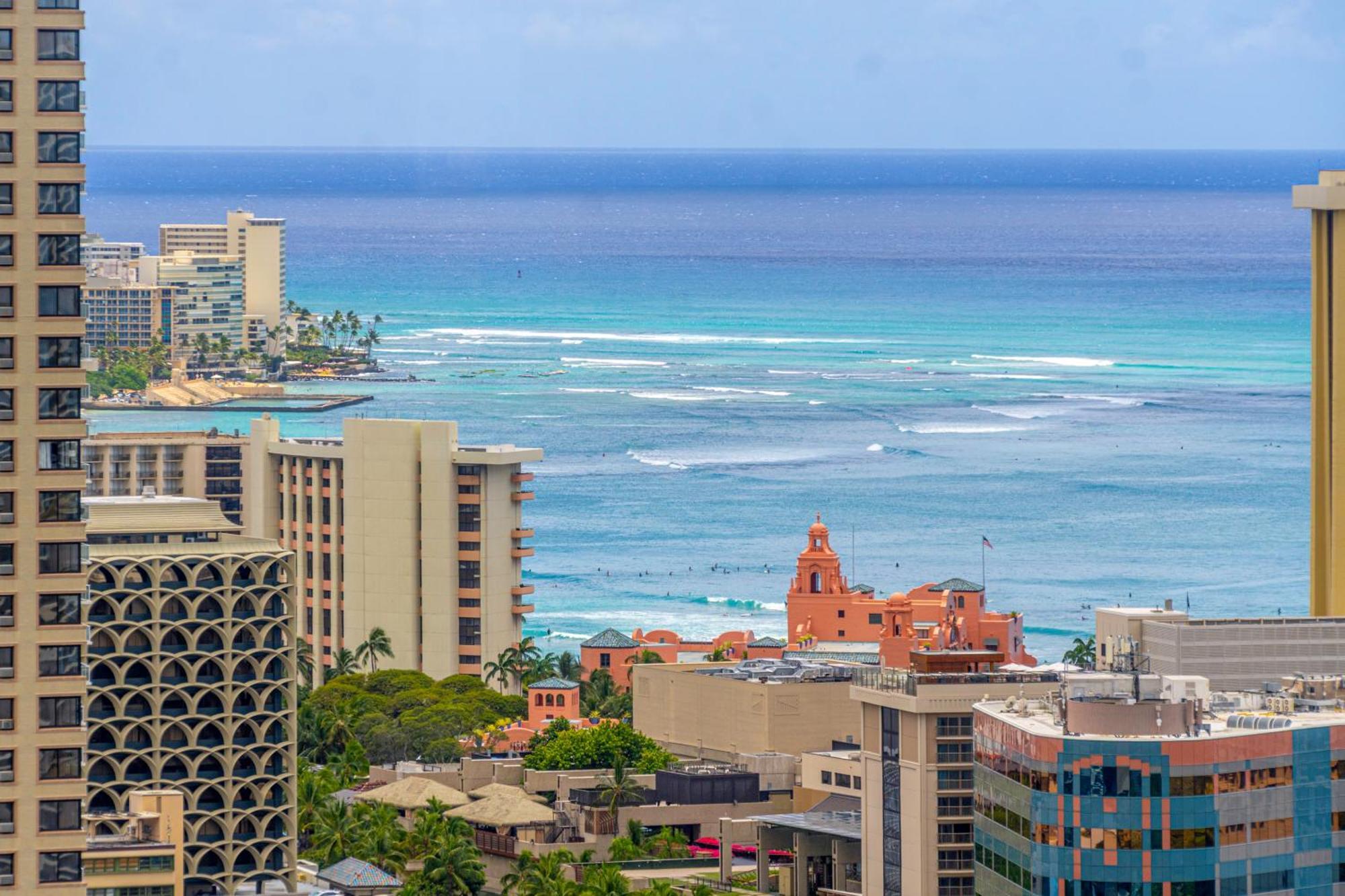 Апартаменти Hawaiian Monarch Penthouse 402 Гонолулу Екстер'єр фото